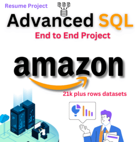Amazon Advanced SQL Project - Guided - 70 Problems