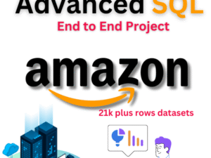 Amazon Advanced SQL Project - Guided - 70 Problems